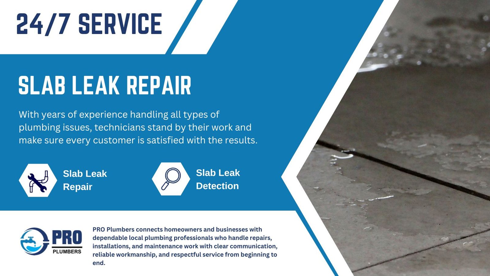 Slab Leak Repair in San Leandro